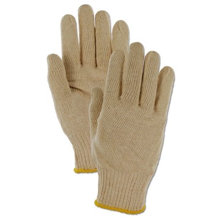 MAGID KnitMaster 13680KW Medium Weight 10gauge Cotton Knit Gloves, 12PK 13-680-KW-COT
